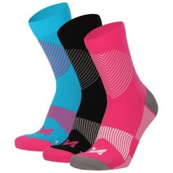 Skarpety kompresyjne unisex Xtreme, 3-pak. Białe skarpety XTREME SOCKSWEAR, bez wzorów, z elastanu. Za 130.16 zł.