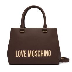 Torebka LOVE MOSCHINO. Brązowe torebki klasyczne Love Moschino, bez wzorów, bez dodatków. Za 1,029.00 zł.