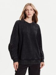 G-Star Raw Bluza Washed 3D D27738-D969 Czarny Oversize. Czarne bluzy G-Star, xs, bez wzorów, z bawełny, bez kaptura. Za 288.99 zł.