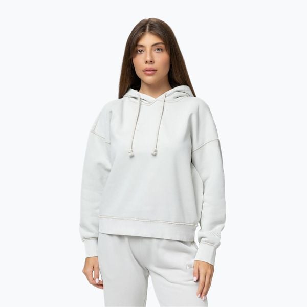 Bluza damska Pitbull Lovia Hooded. Białe bluzy PITBULL, l, bez wzorów, z bawełny, bez kaptura. Za 179.99 zł.