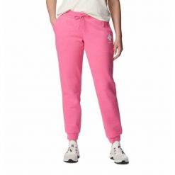 Spodnie Dresowe Damskie Columbia Logo II Jogger. Czerwone spodnie dresowe Columbia, m, bez wzorów, z dresówki. Za 136.99 zł.