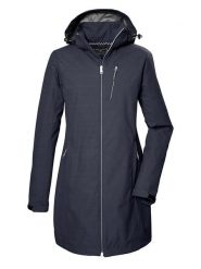 Killtec Parka softshellowa "KOS 57" w kolorze granatowym rozmiar: 36. Niebieskie kurtki sportowe Killtec, m, bez wzorów, bez kaptura, outdoorowe. Za 211.81 zł.