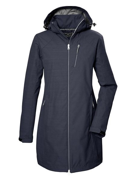 Killtec Parka softshellowa "KOS 57" w kolorze granatowym rozmiar: 42. Niebieskie kurtki sportowe Killtec, m, sportowe, bez kaptura. Za 214.70 zł.