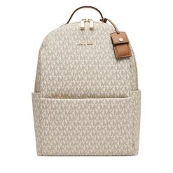 Plecak MICHAEL Michael Kors. Brązowe plecaki MICHAEL Michael Kors, bez wzorów. Za 1,669.00 zł.