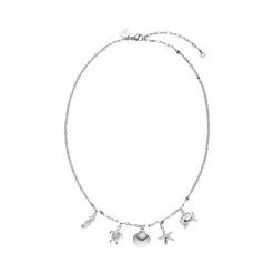 Purelei Purelei Naszyjnik Underwater World Naszyjniki 1 ct Szary Damski. Szare naszyjniki Purelei, pozłacane. Za 149.19 zł.