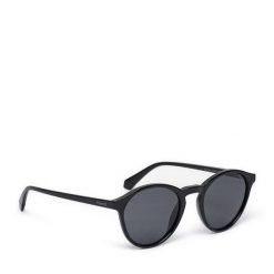 Okulary przeciwsłoneczne Polaroid. Czarne okulary przeciwsłoneczne Polaroid, bez wzorów. Za 199.99 zł.