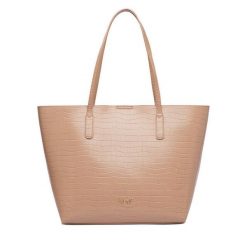 Torebka Nine West. Brązowe shopper Nine West, bez wzorów, bez dodatków. Za 279.99 zł.