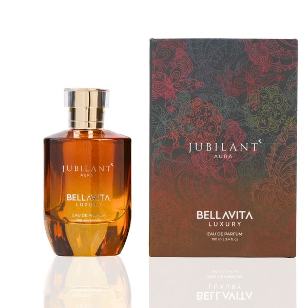 LUXURY JUBILANT AURA EDP 100ML woda perfumowana unisex. Perfumy damskie BELLAVITA. Za 88.56 zł.