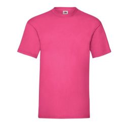 Koszulka Unisex Dla Dorosłych Valueweight. Czerwone bluzki FRUIT OF THE LOOM, xl, bez wzorów, sportowe, bez kołnierzyka, bez ramiączek. Za 35.99 zł.