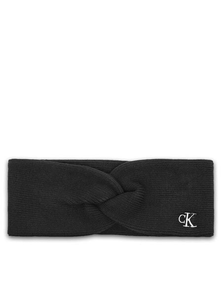 Calvin Klein Opaska materiałowa Fine LV04F8019G Czarny. Czarne rękawiczki Calvin Klein, bez wzorów, z materiału. Za 129.99 zł.