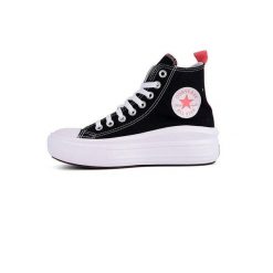 Tenisówki Converse Model Ctas Move Hi Kolor Czarny. Czarne trampki Converse, bez wzorów, z tkaniny, bez zapięcia. Za 255.99 zł.