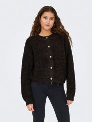 JDY Kardigan "Dyeira" w kolorze brązowym rozmiar: L. Brązowe kardigany JDY, l, bez wzorów. Za 91.56 zł.