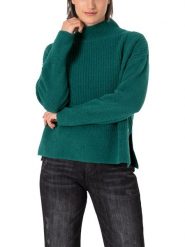 Timezone Sweter w kolorze zielonym rozmiar: M. Zielone swetry Timezone, m, bez wzorów, z materiału, bez ramiączek. Za 92.42 zł.