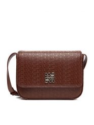 Nine West Torebka CEO-HAMPSHIRE-I-LDA8176 Brązowy. Brązowe listonoszki Nine West, bez wzorów, z materiału, bez dodatków. Za 199.99 zł.