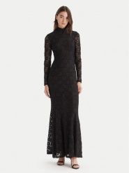 Bardot Sukienka wieczorowa Harlyn 60076DB Czarny Slim Fit. Czarne sukienki Bardot, bez wzorów, z syntetyku, wizytowe, bez kołnierzyka, bez ramiączek. Za 639.99 zł.