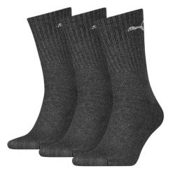 Puma Skarpety Sport Crew 3-Pack 88035504. Szare skarpety Puma, bez wzorów. Za 49.99 zł.