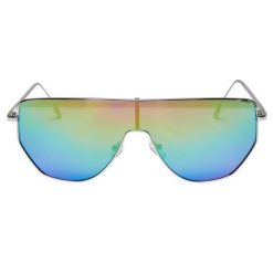 Okulary Przeciwsłoneczne Unisex Dla Dorosłych Palm Springs. Szare okulary przeciwsłoneczne Urban Classics, bez wzorów, sportowe. Za 80.99 zł.