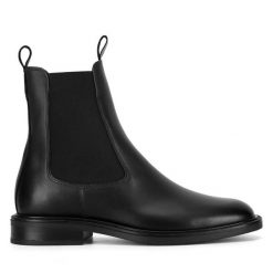 Sztyblety Gino Rossi. Zielone botki Gino Rossi, bez wzorów, bez obcasa, na płaskiej podeszwie, bez zapięcia. Za 299.99 zł.