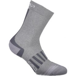 Skarpety damskie CMP Trekking Sock Low Microlon. Szare skarpety CMP, bez wzorów, z materiału. Za 59.39 zł.