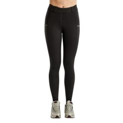 Damskie legginsy jeździeckie z pełną przyczepnością Montar Gloria Caviar Tape. Czarne legginsy MONTAR, m, bez wzorów, z elastanu, do jazdy konnej. Za 431.00 zł.