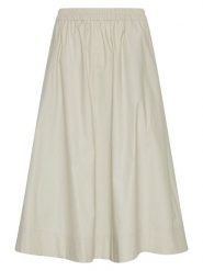 MOSS COPENHAGEN Spódnica "Lenna" w kolorze kremowym rozmiar: XL. Brązowe spódnice Moss Copenhagen, xl, bez wzorów, z bawełny, maxi. Za 135.49 zł.