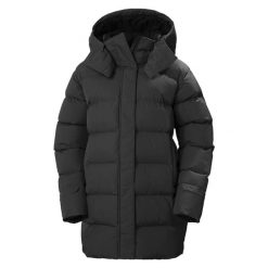 Parka damska Helly Hansen aden winter. Czarne parki Helly Hansen, na zimę, eleganckie, bez kaptura. W wyprzedaży za 1,207.90 zł.