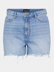 Pieces Szorty jeansowe Summer 17146747 Niebieski Regular Fit. Niebieskie szorty Pieces, bez wzorów, z bawełny. Za 129.99 zł.