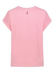 Eight2Nine Koszulka w kolorze jasnoróżowym rozmiar: XL. Różowe bluzki Eight2Nine, xl, bez wzorów, z bawełny, bez kołnierzyka, bez ramiączek. Za 61.17 zł.