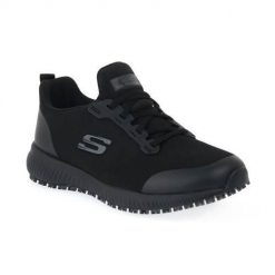 Obuwie Sportowe Damskie Skechers Work: Squad SR Biały. Białe obuwie sportowe Skechers, z syntetyku, bez zapięcia, trekkingowe, Skechers Sport. Za 281.30 zł.