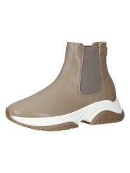 Ara Shoes Skórzane sztyblety w kolorze beżowym rozmiar: 40. Brązowe botki Ara Shoes, bez wzorów, bez obcasa, na platformie, bez zapięcia. Za 167.28 zł.