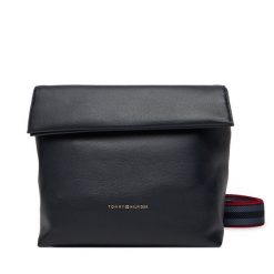 Torebka Tommy Hilfiger. Niebieskie torebki klasyczne TOMMY HILFIGER, bez wzorów, bez dodatków. Za 599.99 zł.