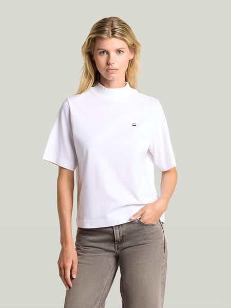 G-Star Koszulka w kolorze białym rozmiar: XL. Białe bluzki G-Star, xl, bez wzorów, z bawełny, retro, bez kołnierzyka, bez ramiączek. Za 124.95 zł.