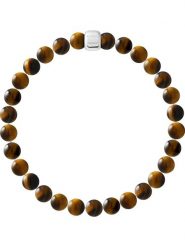Pearline Bransoletka z elementem ozdobnym rozmiar: 22 cm. Brązowe bransoletki Pearline, srebrne. Za 127.65 zł.