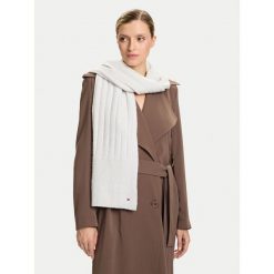 Szalik Tommy Hilfiger. Szare szaliki TOMMY HILFIGER, bez wzorów. Za 259.99 zł.