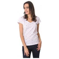 Heavy Tools Ladies T-shirt Myrta S18-179 White (rozmiar S). Białe t-shirty Heavy Tools, s, bez wzorów, bez kołnierzyka, bez ramiączek. W wyprzedaży za 61.00 zł.