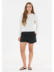 Les'Arcs Szorty "Melaina" w kolorze czarnym rozmiar: 152. Czarne szorty Les'Arcs, bez wzorów. Za 86.99 zł.