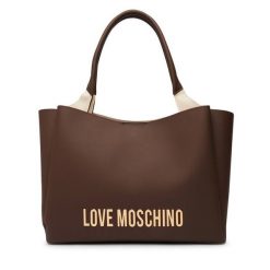 Torebka LOVE MOSCHINO. Brązowe shopper Love Moschino, bez wzorów, bez dodatków. Za 1,059.00 zł.