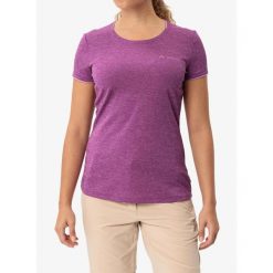 Koszulka szybkoschnąca damska Vaude Essential T-Shirt. Czerwone koszulki sportowe Vaude, bez wzorów, bez ramiączek. Za 125.99 zł.
