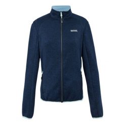 Bluza Polarowa Damska Pełen Suwak Newhill II. Niebieskie bluzy Regatta, na zimę, l, bez wzorów, z polaru, bez kaptura. Za 95.99 zł.