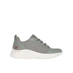 Buty sportowe damskie Skechers Bobs Arch Comfort B Sweet. Zielone obuwie sportowe Skechers, z materiału, bez zapięcia. Za 189.00 zł.