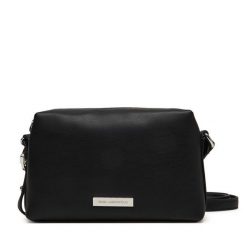 Torebka KARL LAGERFELD. Czarne torebki klasyczne KARL LAGERFELD, bez wzorów, bez dodatków. Za 649.99 zł.