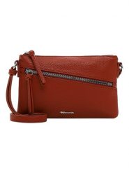 Tamaris Torebka "Alessia" w kolorze czerwonobrązowym - 23 x 15 x 2 cm rozmiar: onesize. Brązowe torby na ramię Tamaris, bez wzorów, z materiału, na ramię, bez dodatków. Za 39.99 zł.