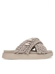 Inuikii Klapki Woven Stones 1004.003.0073 Szary. Szare klapki Inuikii, bez wzorów, z materiału, bez obcasa. Za 899.99 zł.