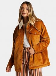 Billabong Kurtka przejściowa Cold Day EBJJK00112 Brązowy Regular Fit. Brązowe kurtki Billabong, xl, bez wzorów, z bawełny, bez kaptura. Za 469.99 zł.