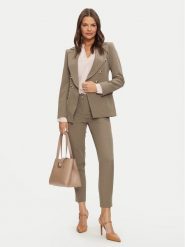 Maryley Marynarka 24IB139/43WO Brązowy Regular Fit. Brązowe marynarki i żakiety Maryley, xl, bez wzorów, z syntetyku. Za 279.99 zł.