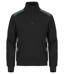 Clique Bluza Ambition Half Zip z recyklingowanego poliestru – Pistol. Szare bluzy CLIQUE, s, bez wzorów, z bawełny, bez kaptura. Za 200.16 zł.