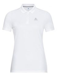 Odlo Funkcyjna koszulka polo "F-Dry" w kolorze białym rozmiar: XL. Białe koszulki polo Odlo, s, bez wzorów, z materiału, bez kołnierzyka, bez ramiączek. Za 193.45 zł.