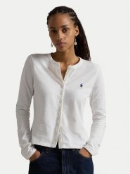 Polo Ralph Lauren Kardigan 211941175004 Biały Slim Fit. Białe kardigany Polo Ralph Lauren, xs, bez wzorów, z bawełny. Za 449.99 zł.