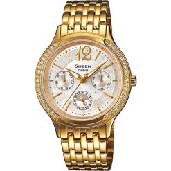 CASIO Sheen SHE 3030GD-7A. Szare zegarki Casio, srebrne. W wyprzedaży za 523.00 zł.