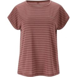 Koszulka damska Endurance Limko. Brązowe bluzki ENDURANCE, bez wzorów, sportowe, bez kołnierzyka, bez ramiączek. Za 111.00 zł.